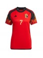 Belgien Kevin De Bruyne #7 Heimtrikot für Frauen WM 2022 Kurzarm